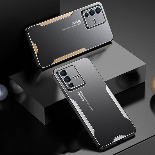 Blade Series TPU Hybrid Metal Phone Case, For vivo S12, For vivo iQOO Z5, For vivo T1, For vivo S10e, For vivo X70 5G, For vivo S9e  