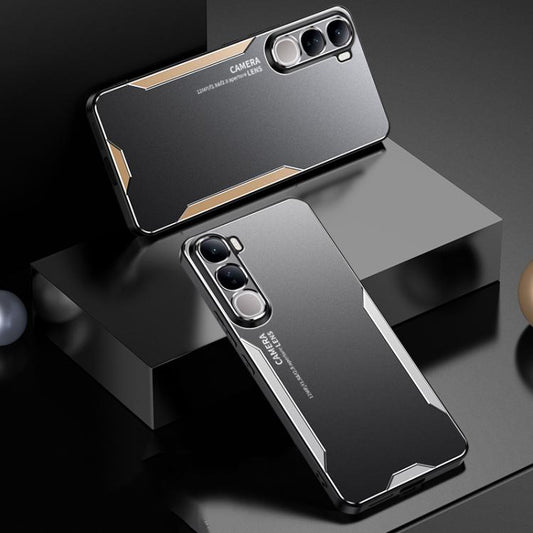 Blade Series TPU Hybrid Metal Phone Case, For vivo Y400 Pro 5G, For vivo S30 Pro mini, For vivo S30, For vivo iQOO Z10 Turbo, For vivo V50 Lite, For vivo Y300i  