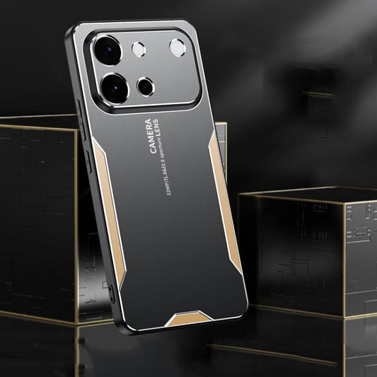 Blade Series TPU Hybrid Metal Phone Case, For vivo S60 5G, For vivo iQOO 15T 5G, For vivo Y600 Pro 5G, For vivo Y500 Pro, For vivo Y21d 4G, For vivo Y400 5G  