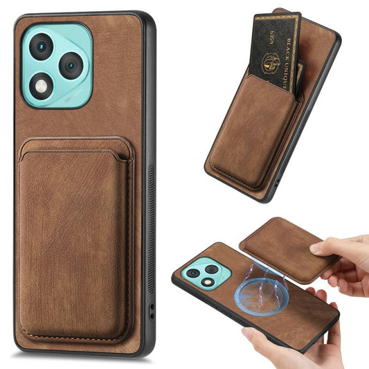 Retro Leather Card Bag Magnetic Phone Case For Honor 300 Pro,Honor 300,Honor X60 Pro 5G,Honor X60 5G  