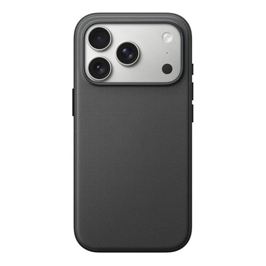 Official Tech Fabric Texture Side-Stick TPU Magnetic Phone Case, No AI Camera Button, For iPhone 17 Pro Max, For iPhone 17 Pro, For iPhone 17, For iPhone Air  
