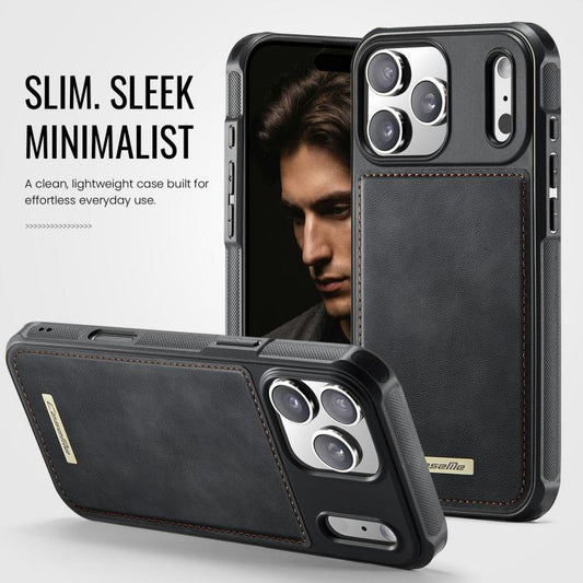 CaseMe C69 Series Magnetic Vegan Leather Back Phone Case, For iPhone 17 Pro Max, For iPhone 17 Pro, For iPhone 17, For iPhone Air  