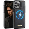 CaseMe C69 Series Magnetic Vegan Leather Back Phone Case, For iPhone 14 Pro, For iPhone 14 Pro Max, For iPhone 13 Pro Max, For iPhone 13 Pro  