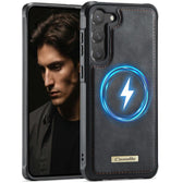 CaseMe C69 Series Magnetic Vegan Leather Back Phone Case, For Samsung Galaxy S23 FE 5G, For Samsung Galaxy A14 / M44 5G, For Samsung Galaxy A54 5G, For Samsung Galaxy S23 Ultra 5G  