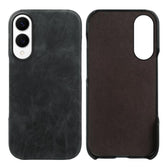 Retro-skin Magnetic Vegan Leather Back Phone Case, For Galaxy S25 Edge 5G, For Galaxy S25 5G, For Galaxy S25+ 5G  