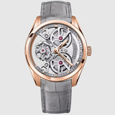 AGELOCER Men's Luxury Skeleton Manual Mechanical Watch Manta Tourbillon Free-sprung Balance Birthday Gift  
