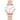 Steel band men's and women's quartz watches 