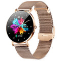  Gold steel strap
