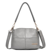 HUMERPAUL WB202 Women Leather Shoulder Bag Large Capacity Crossbody Bag  