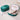 Small Velvet Travel Jewelry Case Portable Oval Jewelry Organizer Box with Zipper, Earring Stud Board  