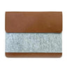 Felt Laptop Sleeve Bag PU Leather Cover Envelope Case Magnetic Closure, 14-15.4 inch, 13-14 inch  