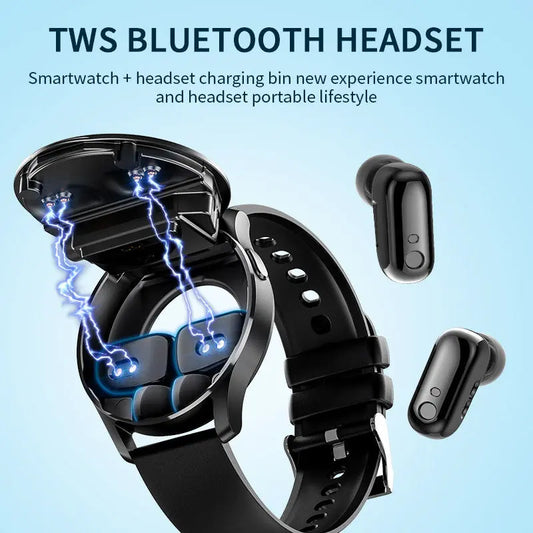 TWS GT5 Smart Watch Bluetooth Headset 2 In 1  