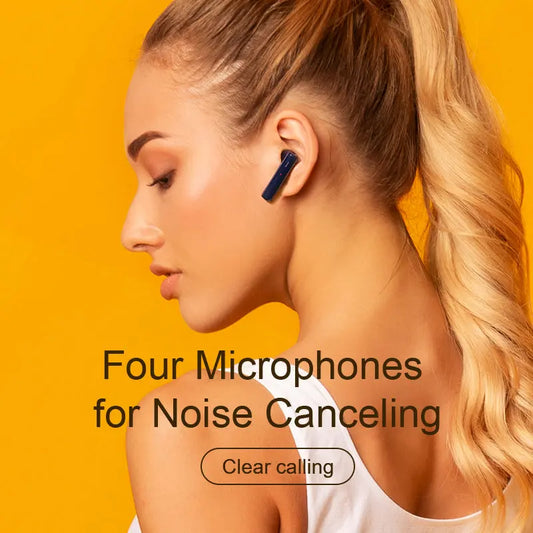 Wireless Bluetooth Headset Binaural Semi-in-ear Sports Running Utrano