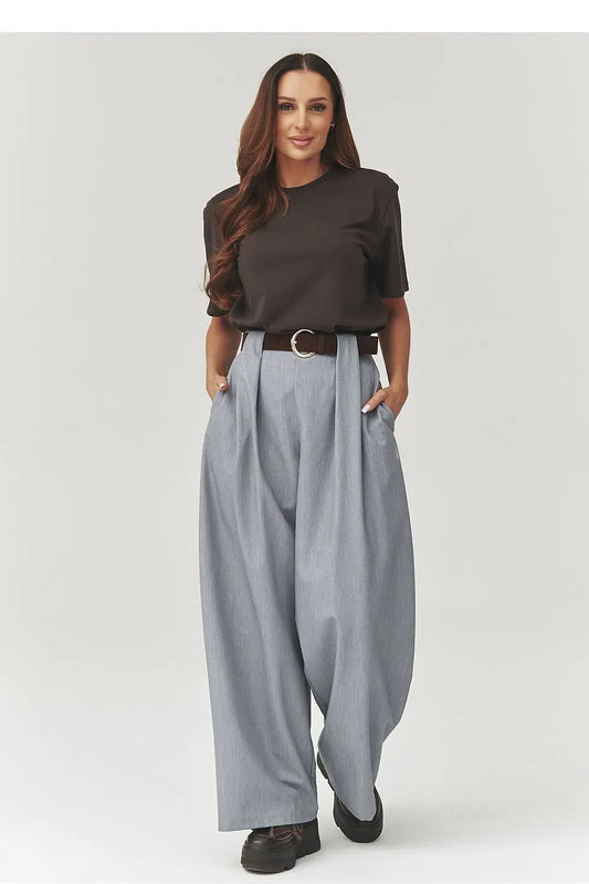 Women trousers model 223362 Makadamia 
