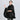 Women's Plus Cashmere Fur Collar Knitted Cardigan Shawl Cape Coat  
