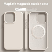 Phone Case Magnetic Liquid Silicone  