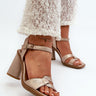  Heel sandals model 198397 Step in style 
