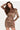  Short dress model 232031 Makadamia 