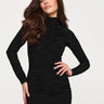  Evening dress model 232043 Makadamia 