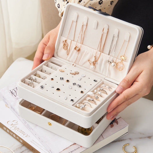 Creative Multi-layer Jewelry Large Capacity Necklace Jewelry Storage Jewelry Box  